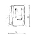 bettys home gingham backpack size picture 